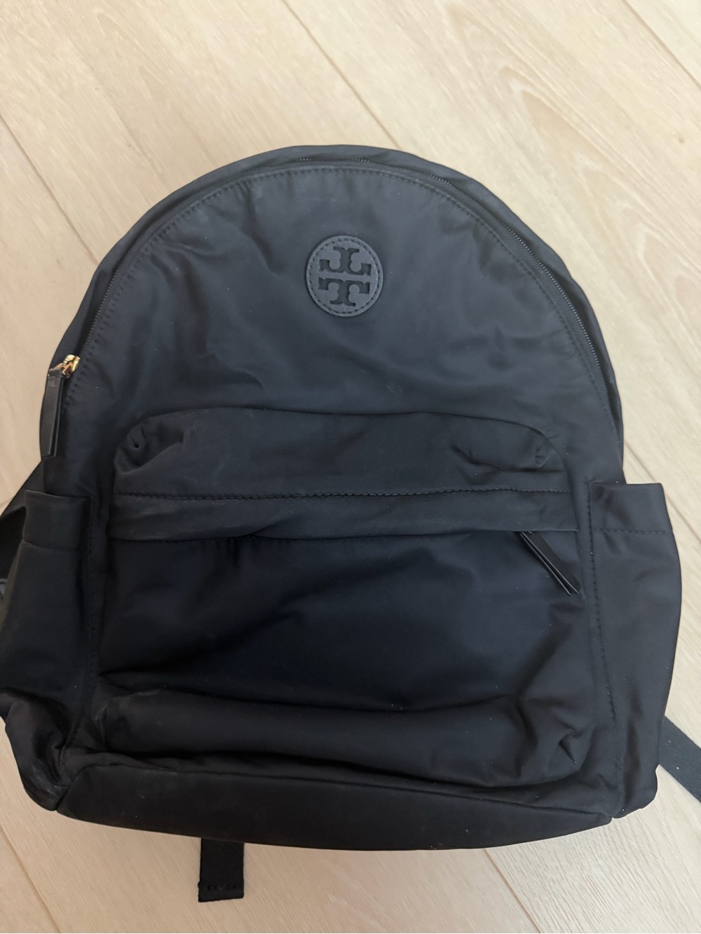 Tory Burch Black Nylon Backpack